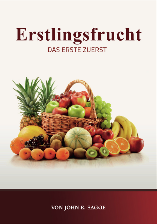Firstfruit (German Edition)